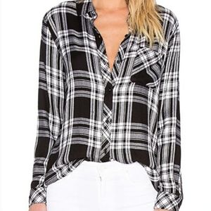 Rails Hunter Plaid Button Down Top